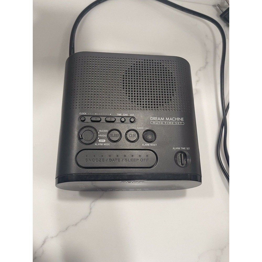 Vintage Sony Dream Machine Digital Radio Alarm Clock/ICF-C218/Tested Working - Picture 2 of 4
